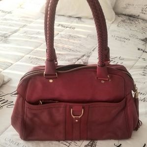 Cole Haan red leather bag